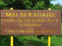 Malaekahana Entrance Sign
